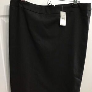 LOFT Black Pencil Skirt